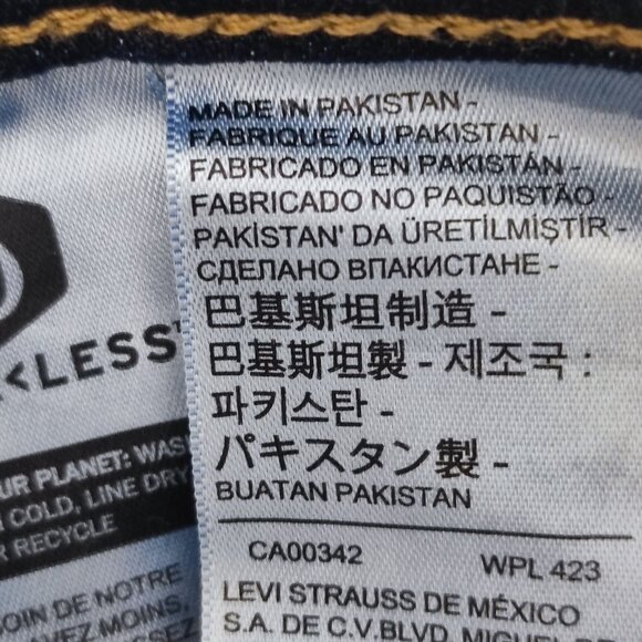 Levi's jeans women's size 12M W31/L32 indigo blue Classic Bootcut high rise - Picture 8 of 14